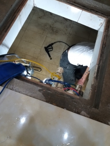 Thau rửa bể nước sạch tại Hà Nội