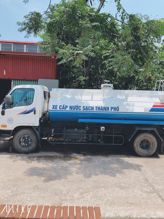 Cho thuê xe bồn chở nước sạch sinh hoạt tại Hải Dương